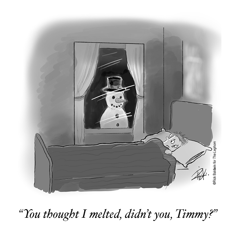 Melted cartoon by Rick Baldwin